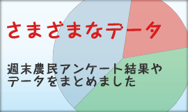 さまざまなデータ