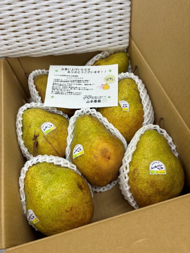 心温まる贈り物に感謝🍐