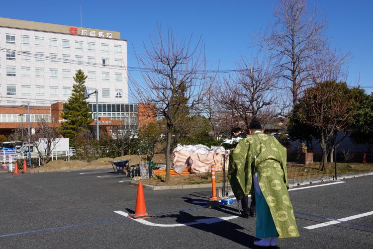 誠心誠意、工事の始まり。