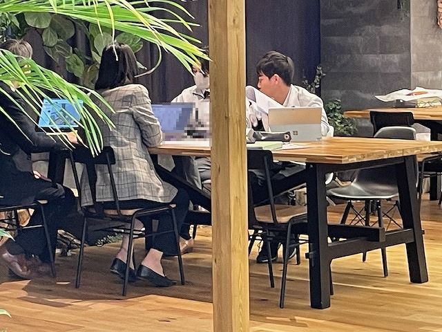 社内の様子