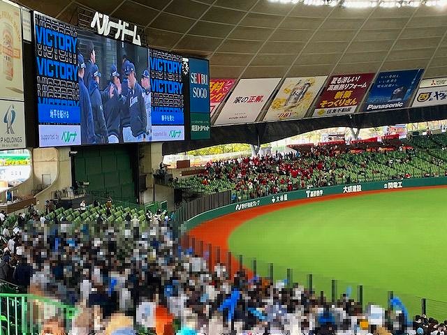 オープン戦 初観戦