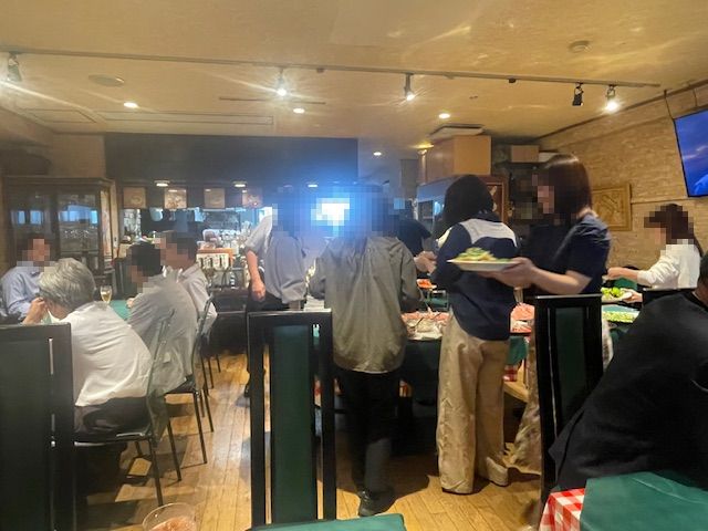 歓迎会に参加して