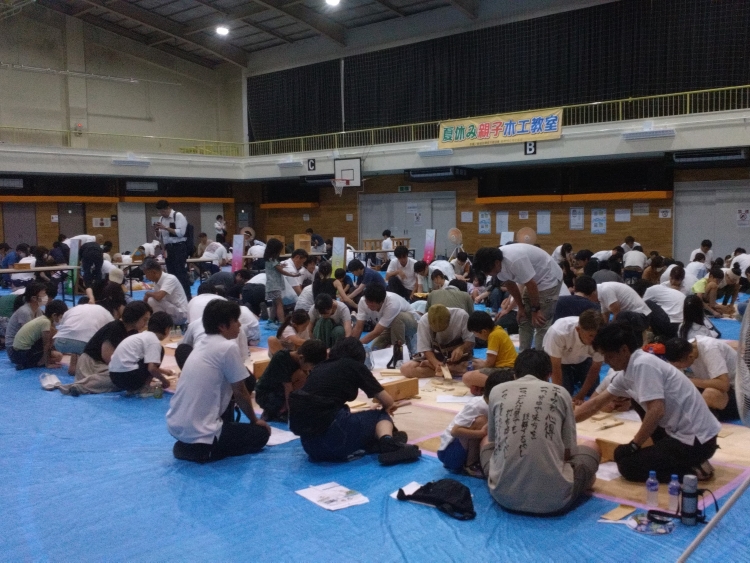 親子木工教室を開催しました！