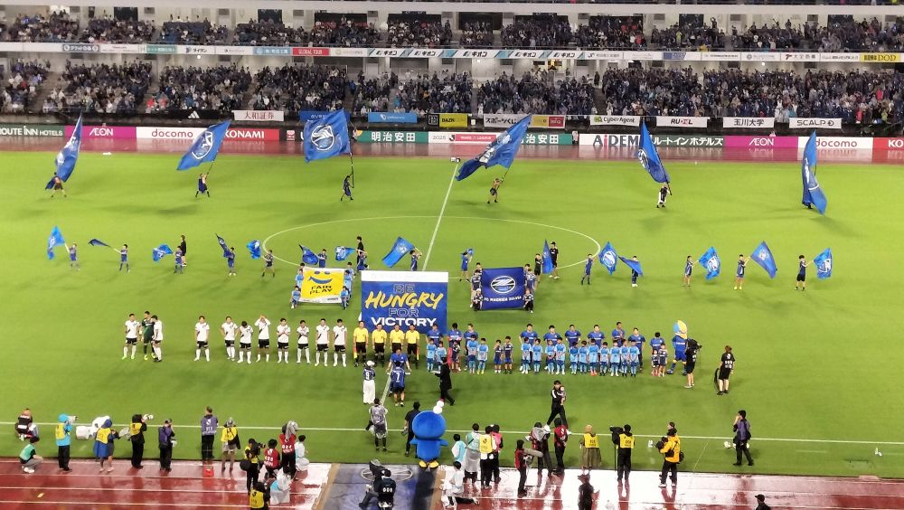初サッカー観戦行って参りました⚽