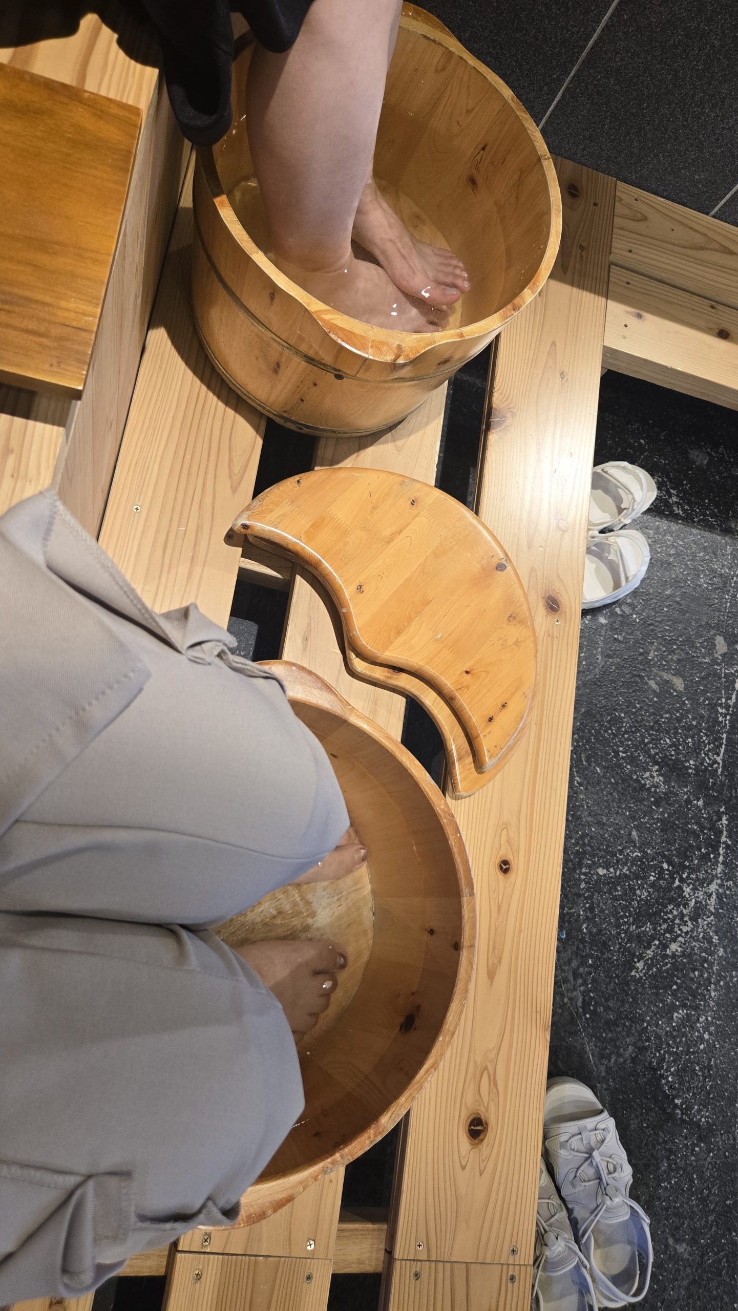 足湯でホっと♨