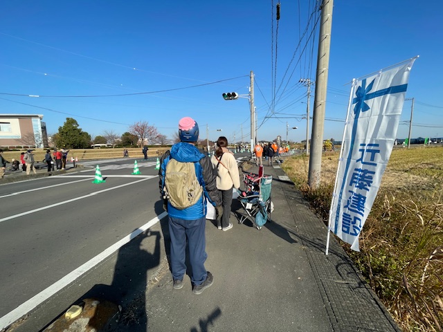 ランナーから力をいただき師走へ。