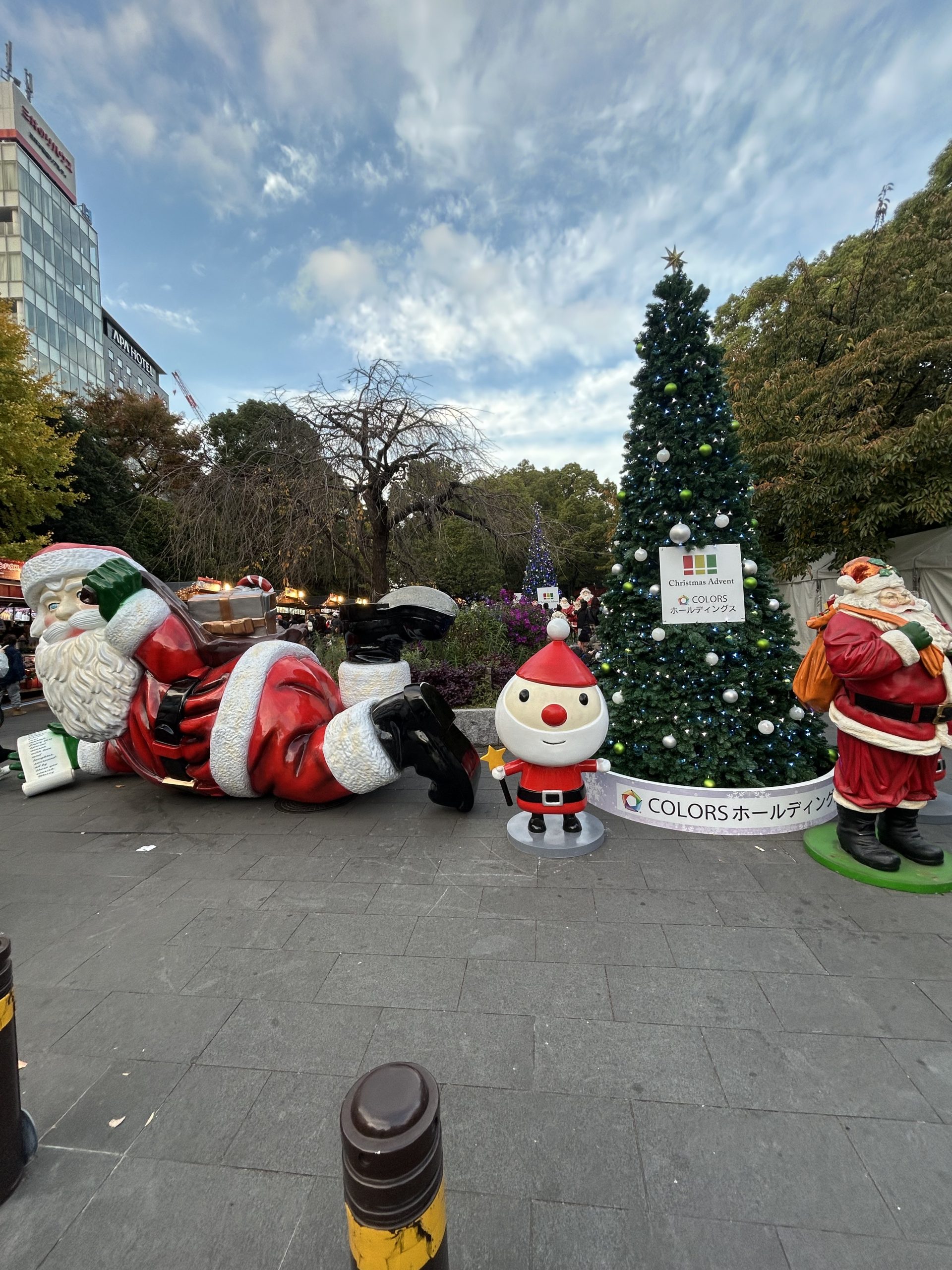 もうクリスマスの装い🎄