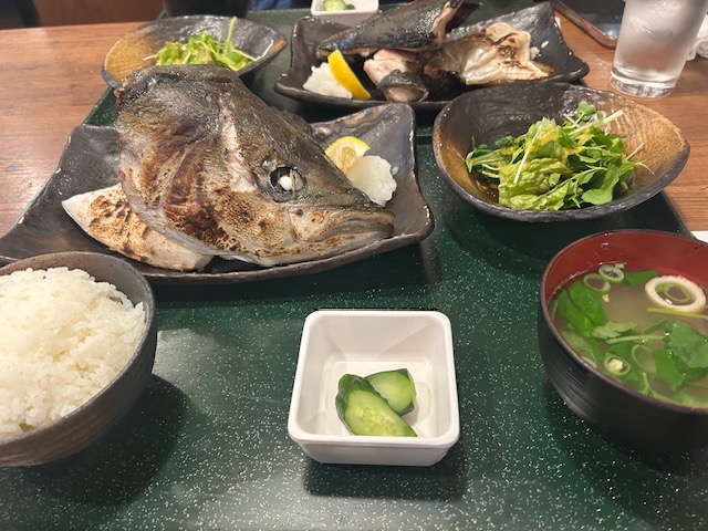 久々の魚