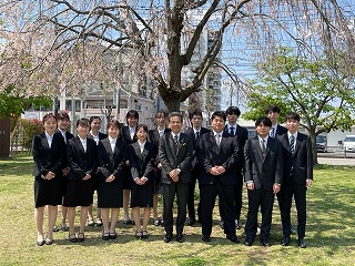 ２０２３年度入社式