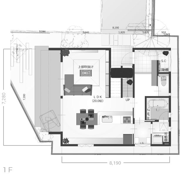 1F