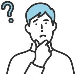 悩んでいる男性